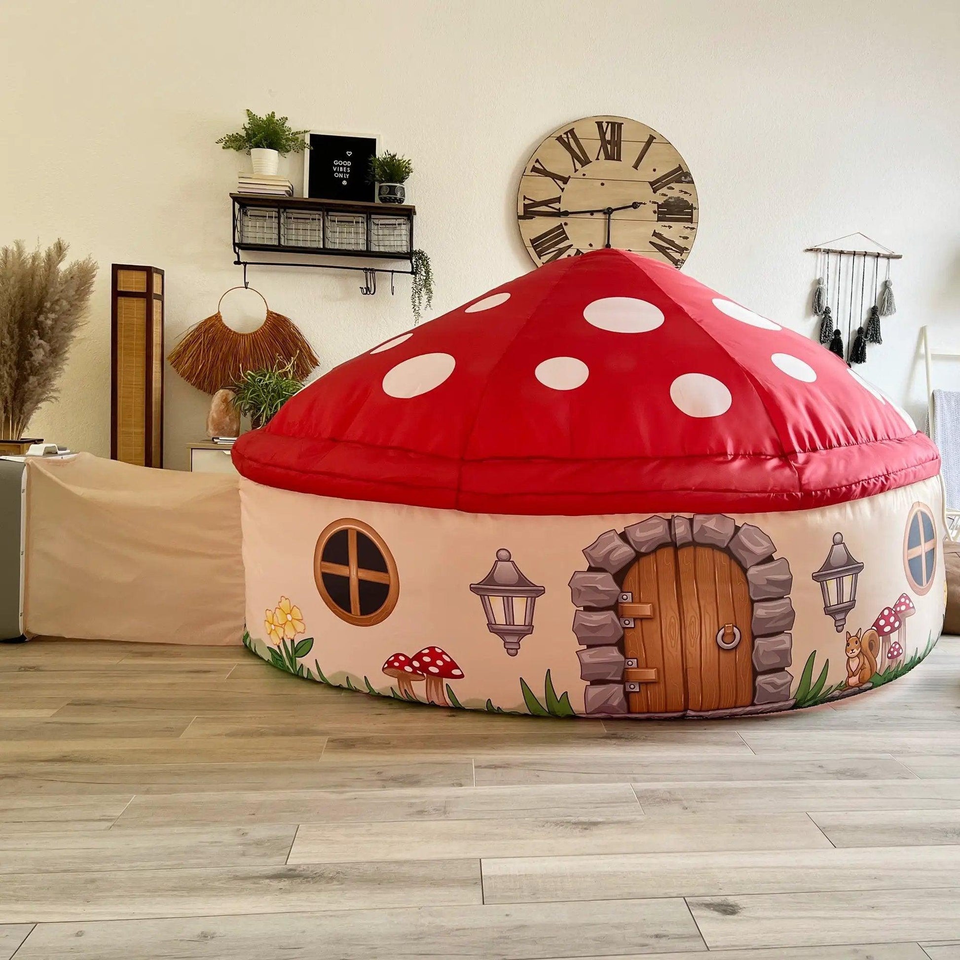  AirFort Mushroom House Play Tent Imaginative Fun -  ToylandEU™