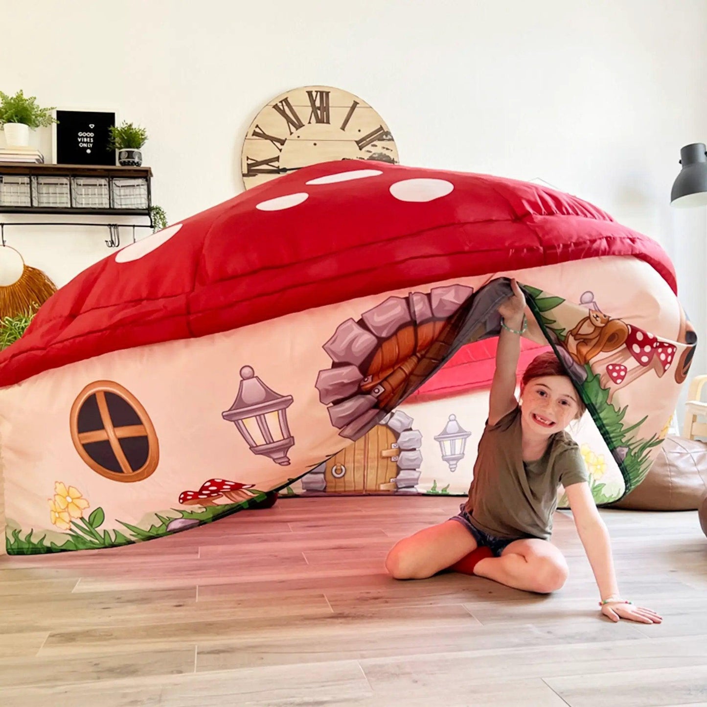  AirFort Mushroom House Play Tent Imaginative Fun -  ToylandEU™