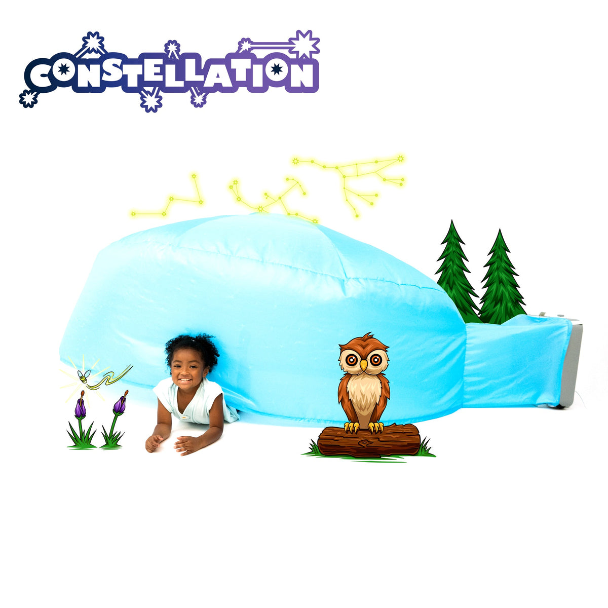 AirFort Playhouse | Glow In The Dark | Toylandeu™
