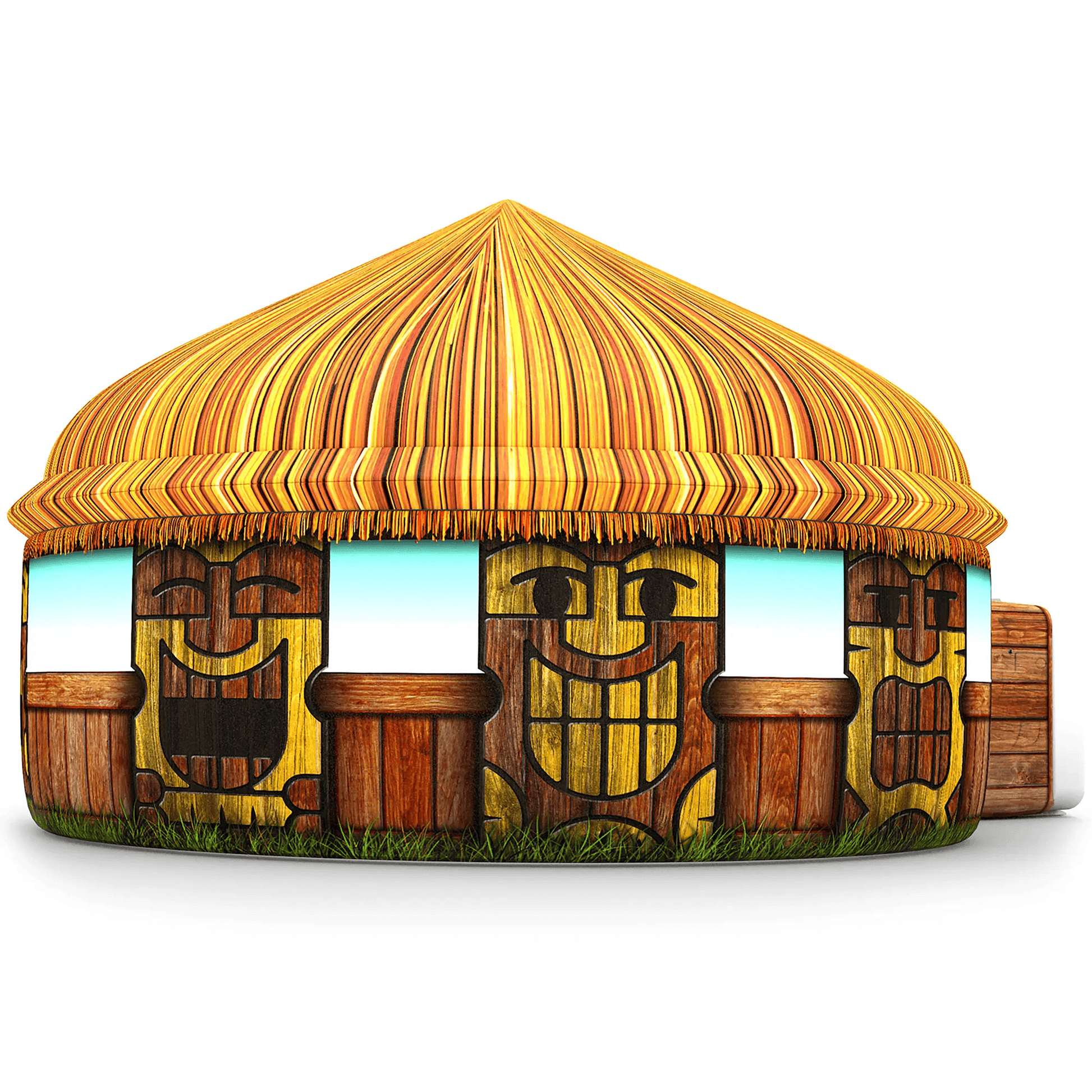  AirFort Tiki Hut Play Tent Instant Tropical Getaway -  ToylandEU™