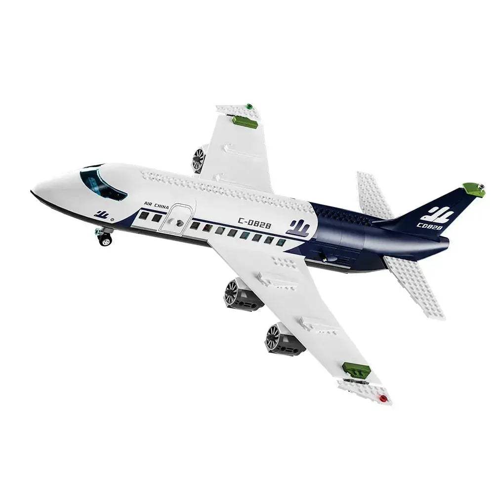Airbus Cargo Plane Building Blocks Educational Toy - ToylandEU