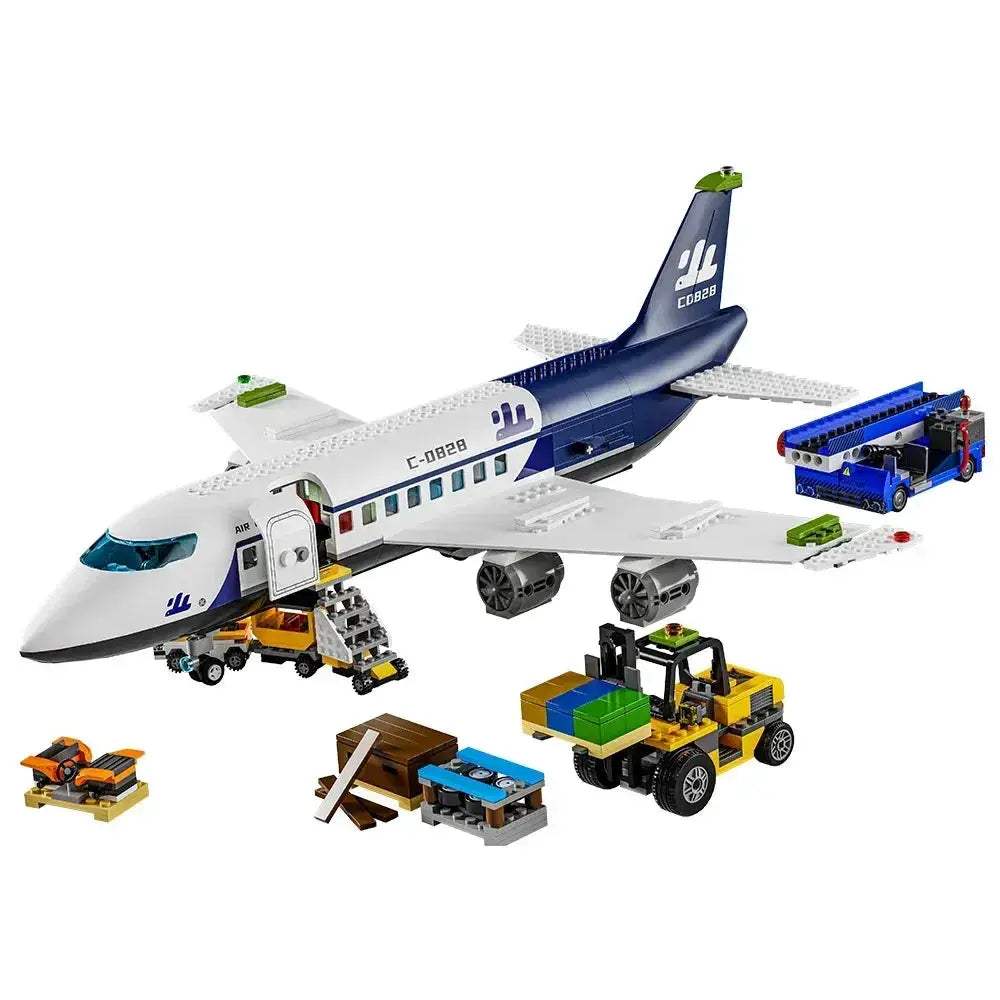 Airbus Cargo Plane Building Blocks Educational Toy - ToylandEU