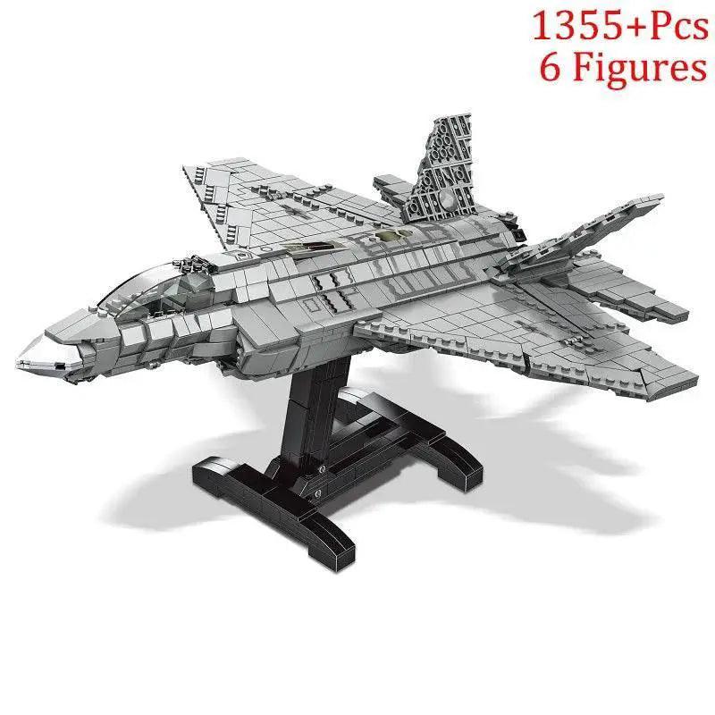  MOC Military F/A-18E Super BumbleBee Fighter Plane Building Blocks -  ToylandEU™