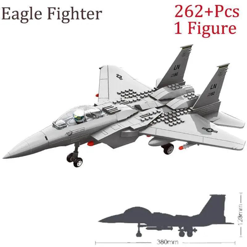  MOC Military F/A-18E Super BumbleBee Fighter Plane Building Blocks -  ToylandEU™