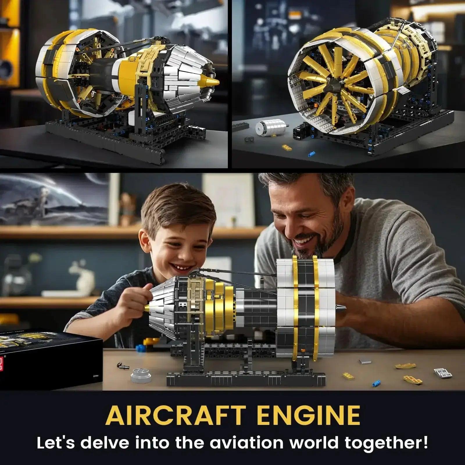  Aircraft Engine Model Building Kit Power Functions -  ToylandEU™