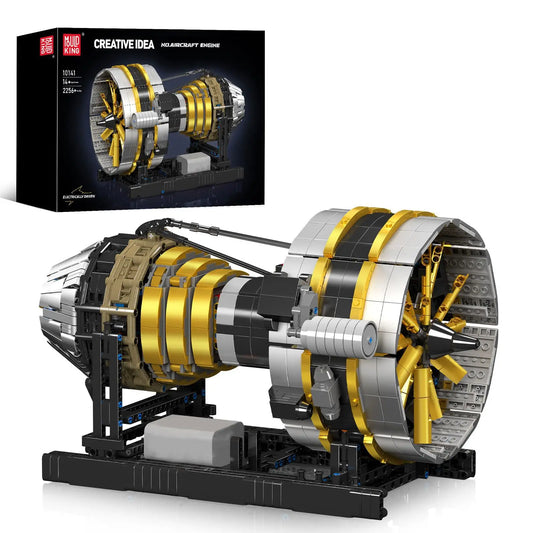 Aircraft Engine Model Building Kit With Power Functions - ToylandEU