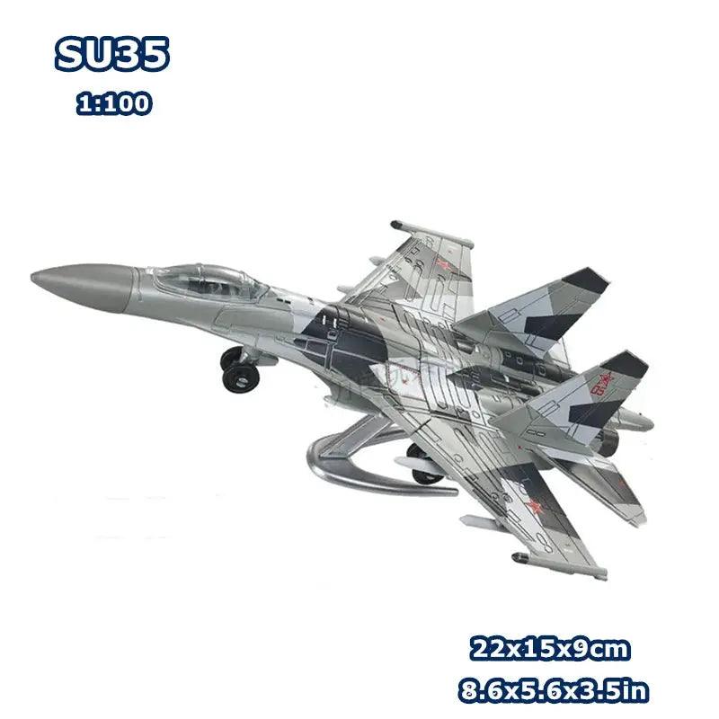  Fighter Aircraft Model Kit DIY Puzzle Tabletop Decor -  ToylandEU™