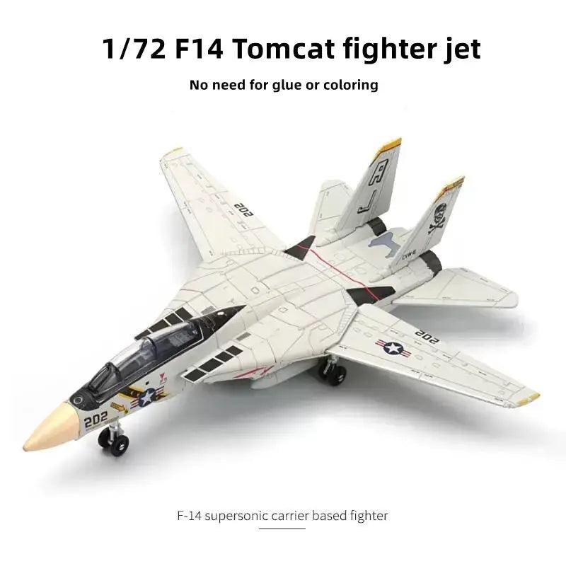  Fighter Aircraft Model Kit DIY Puzzle Tabletop Decor -  ToylandEU™