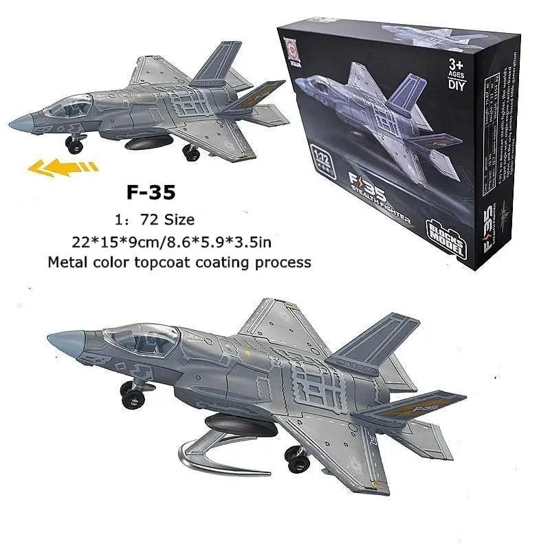  Fighter Aircraft Model Kit DIY Puzzle Tabletop Decor -  ToylandEU™