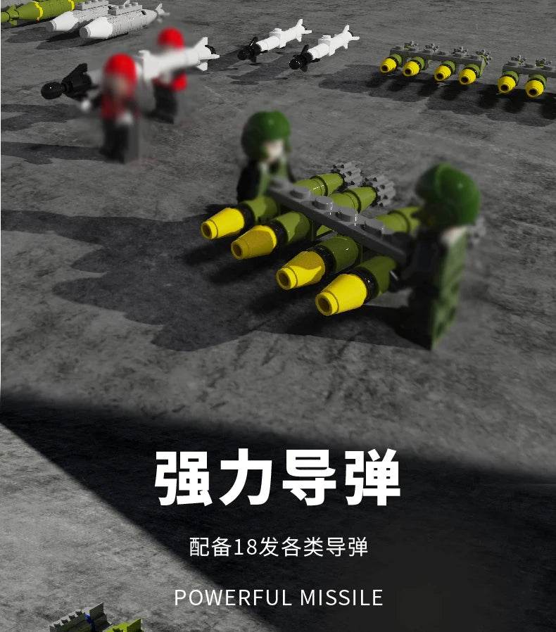 Aircraft Series F22 Fighter Building Blocks Model Toys - ToylandEU