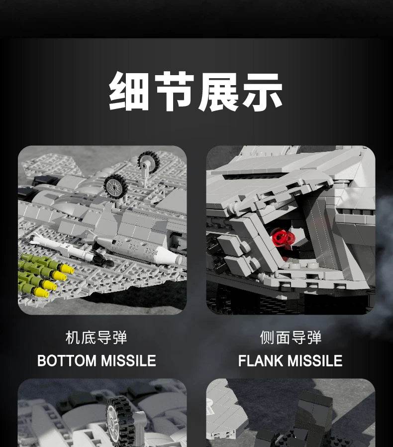 Aircraft Series F22 Fighter Building Blocks Model Toys - ToylandEU