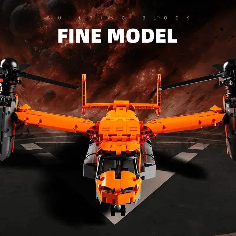  Airplane Building Blocks DIY STEM Model Kit -  ToylandEU™