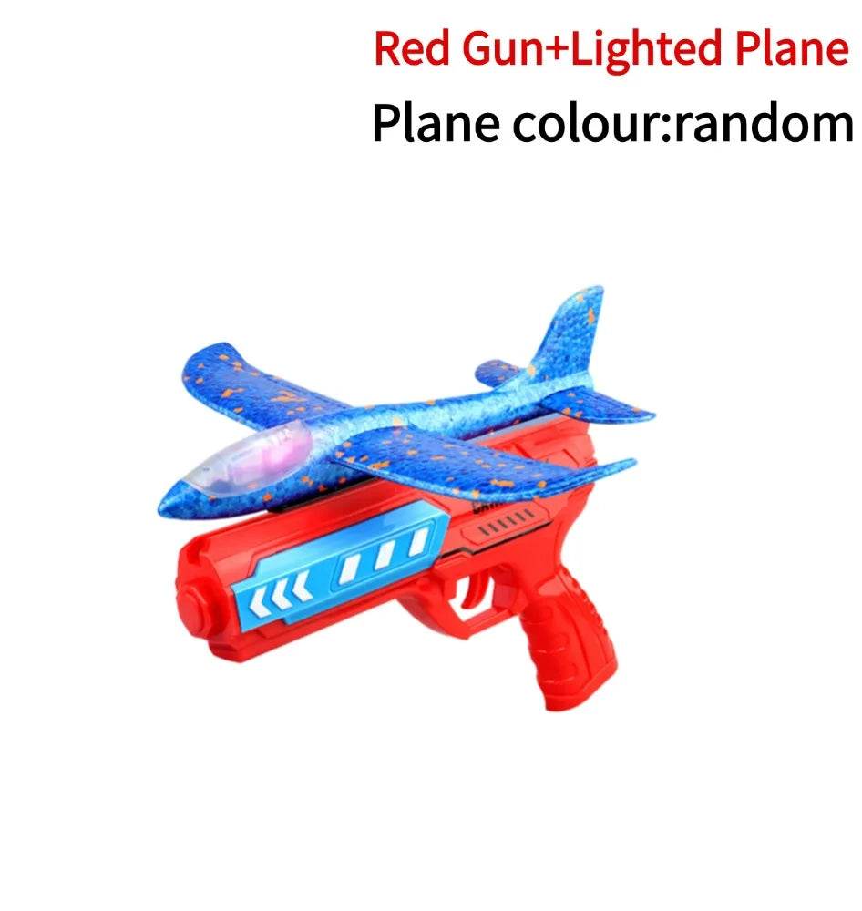 Airplane Launcher Toys Outdoor Sports Flying Toys Foam Catapult Plane Birthday Gifts for Boys Girls - ToylandEU