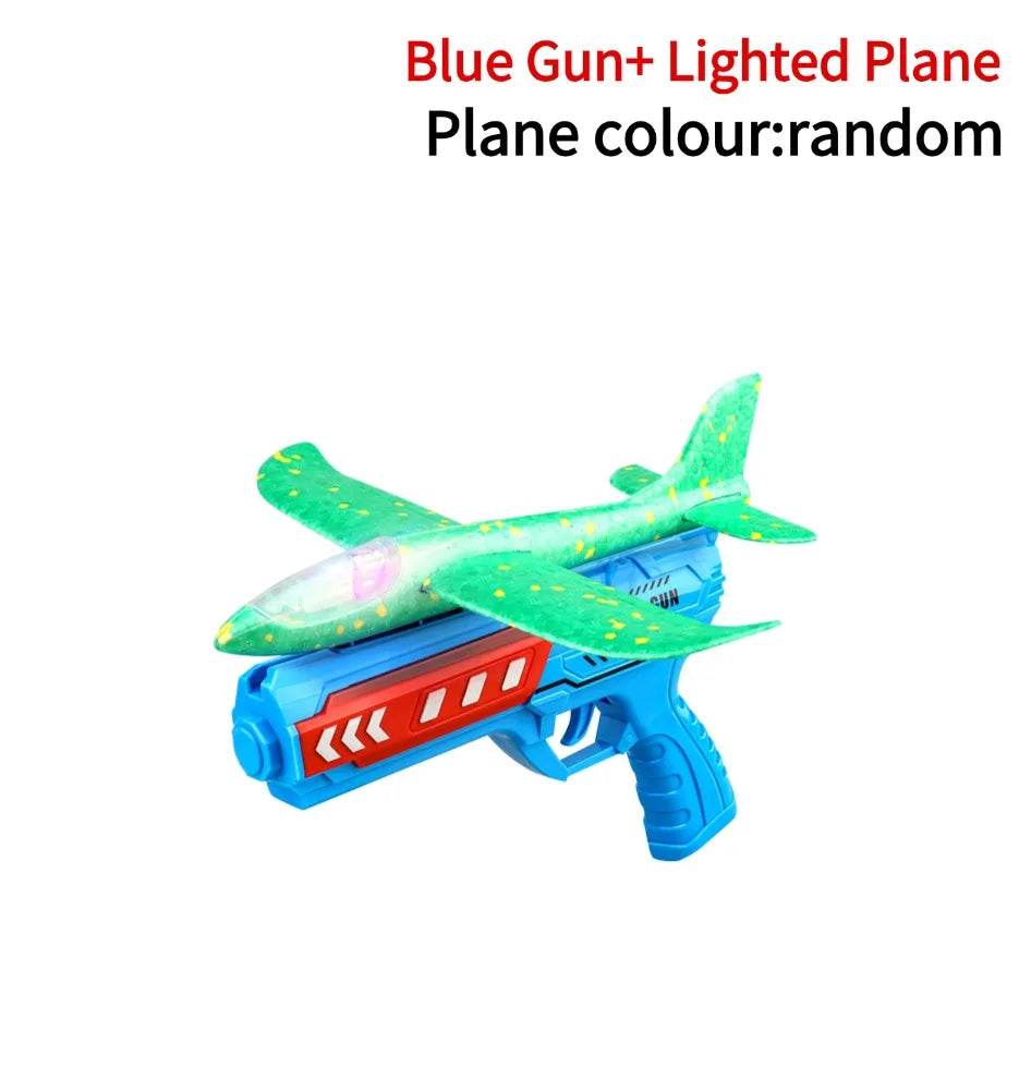Airplane Launcher Toys Outdoor Sports Flying Toys Foam Catapult Plane Birthday Gifts for Boys Girls - ToylandEU