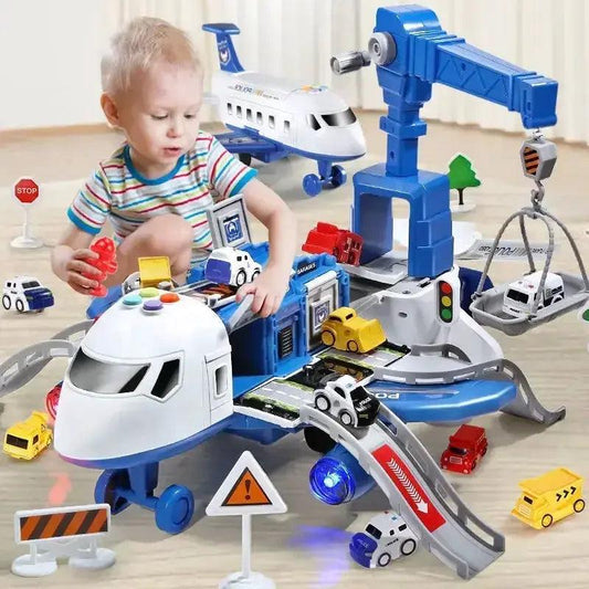 Airplane Toy Large Size With Inertia And Music -  ToylandEU™