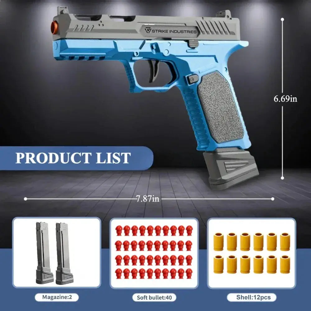Airsoft Blowback Toy Pistol Gun for Outdoor Play and Training - ToylandEU