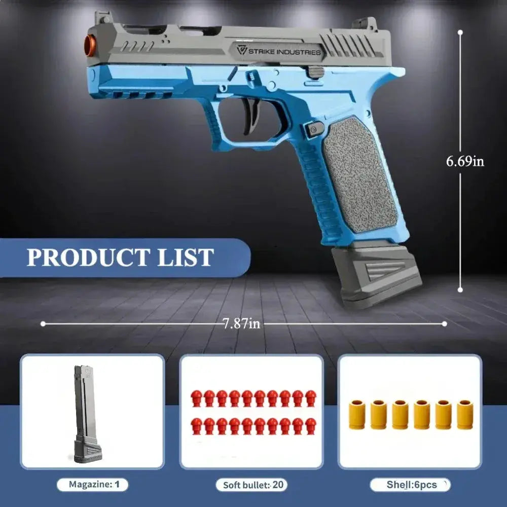Airsoft Blowback Toy Pistol Gun for Outdoor Play and Training - ToylandEU