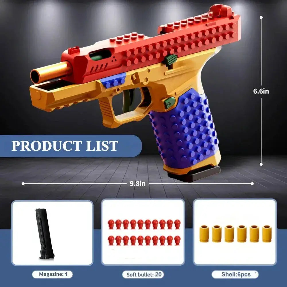 Airsoft Blowback Toy Pistol Gun for Outdoor Play and Training - ToylandEU