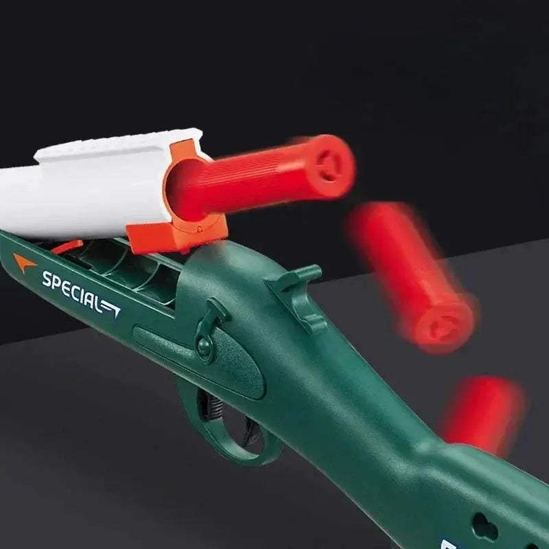 Airsoft Launcher Toy Gun With Soft Bullets For Outdoor Fun - ToylandEU