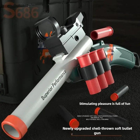  Airsoft Launcher Toy Gun With Soft Bullets Outdoor Fun -  ToylandEU™