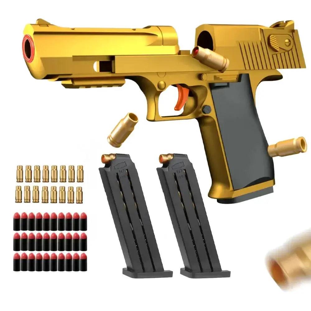  Desert Eagle Toy Gun Airsoft Pistol Safe Foam Bullets -  ToylandEU™