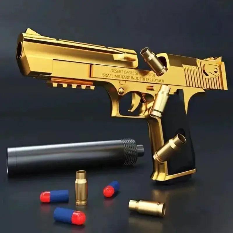  Desert Eagle Toy Gun Airsoft Pistol Safe Foam Bullets -  ToylandEU™