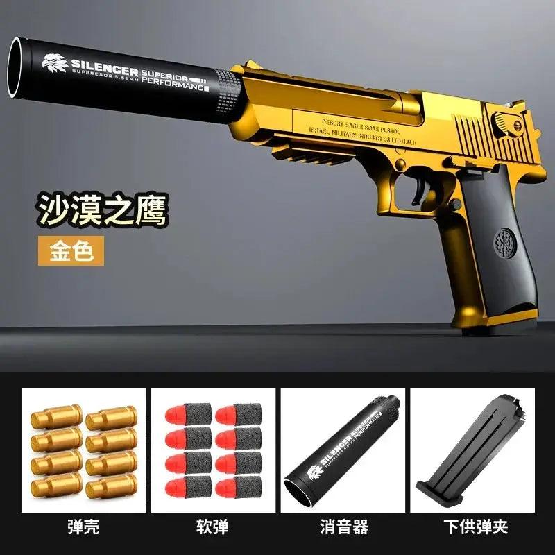  Desert Eagle Toy Gun Airsoft Pistol Safe Foam Bullets -  ToylandEU™