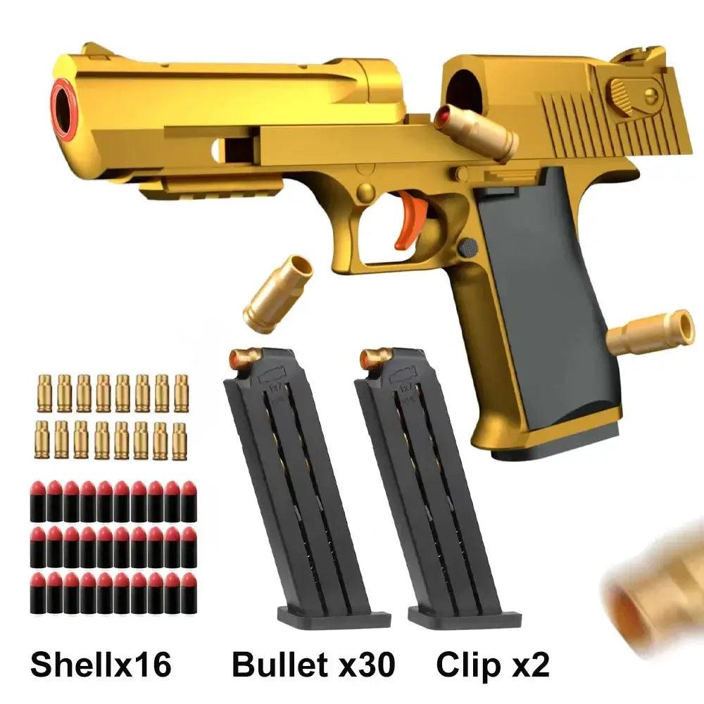  Desert Eagle Toy Gun Airsoft Pistol Safe Foam Bullets -  ToylandEU™