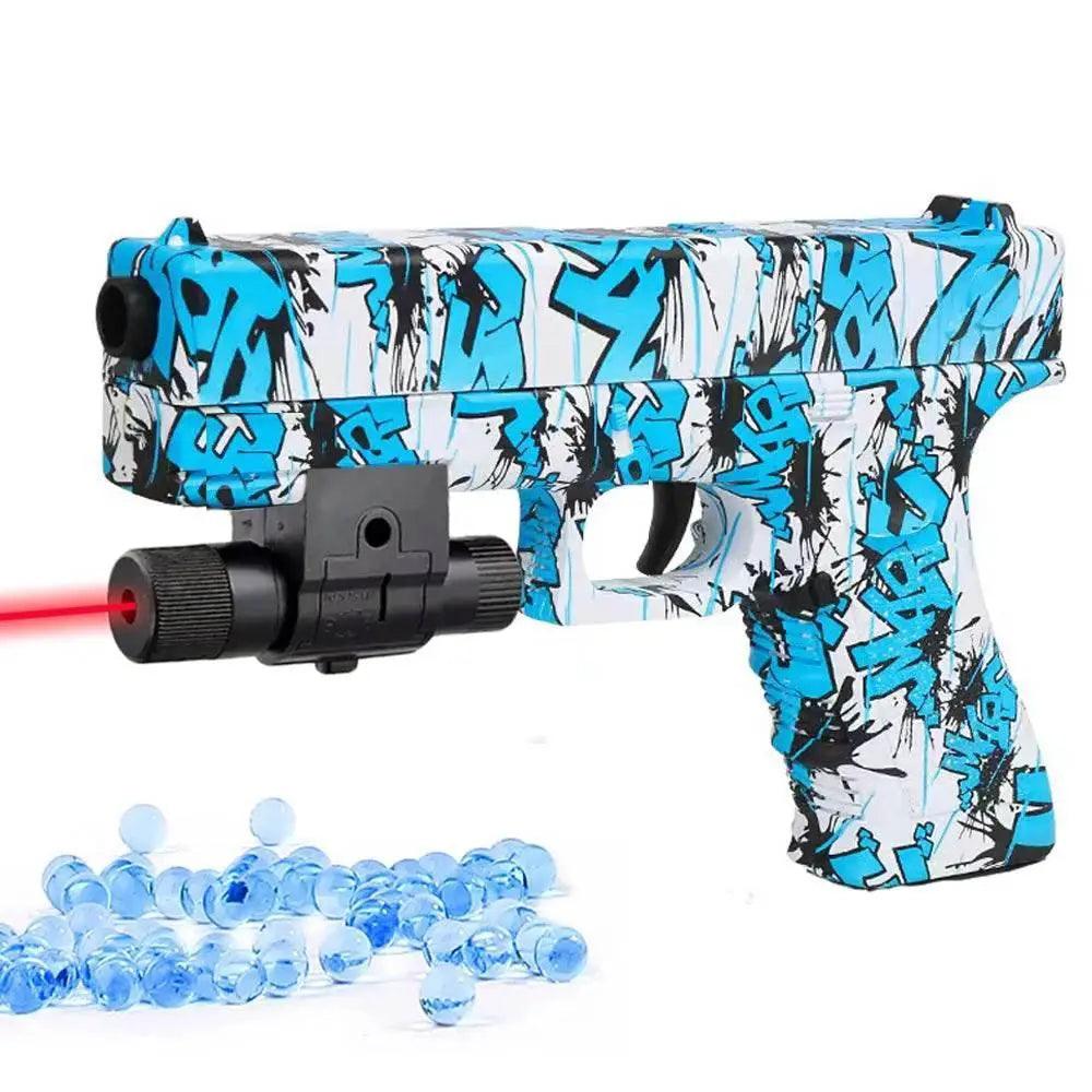  Manual G17 Gel Toy Gun With Laser Soft Bullet Airsoft Pistol -  ToylandEU™