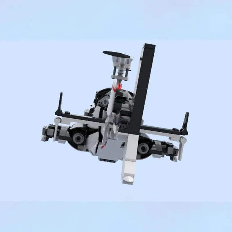  Airwolf Bell 222 MOC Building Blocks Helicopter Kit -  ToylandEU™