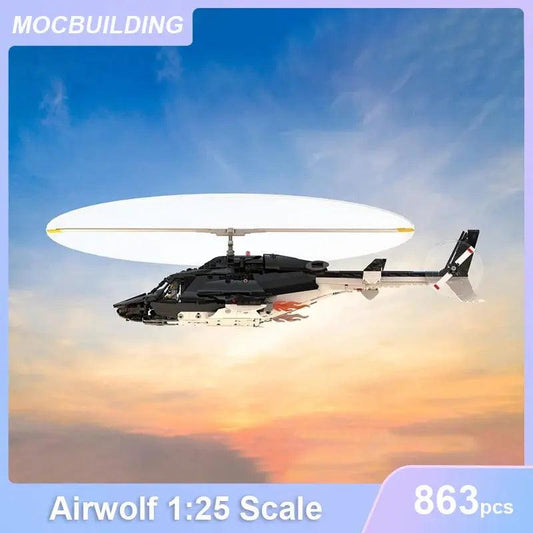  Airwolf One Twenty Five Scale Aircraft Model Kit PDF -  ToylandEU™