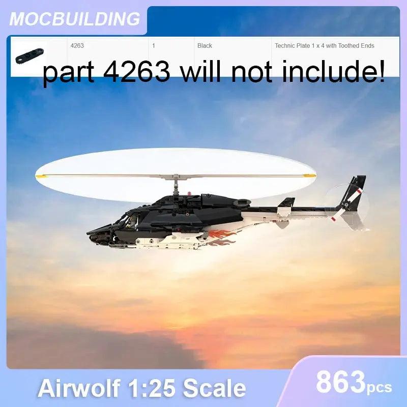  Airwolf One Twenty Five Scale Aircraft Model Kit PDF -  ToylandEU™