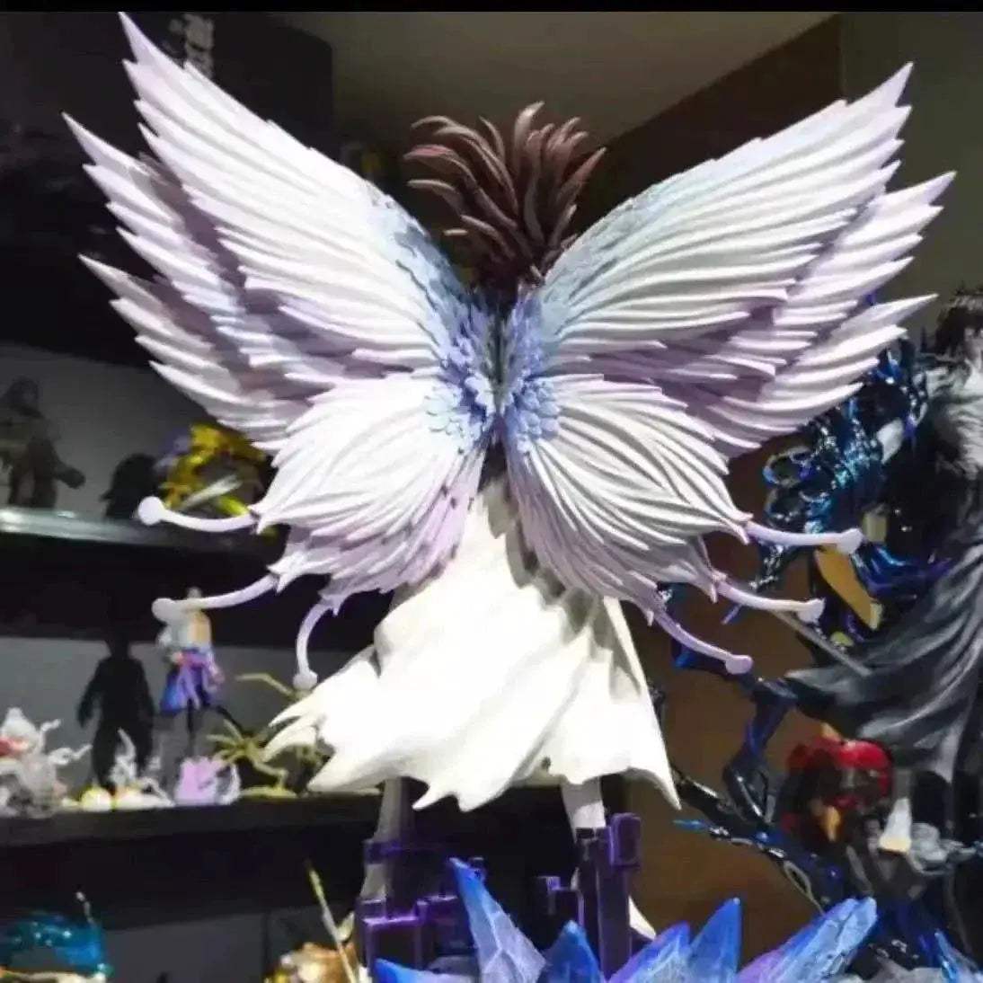 Aizen Sousuke Butterfly Hollowfication Anime Figure Bleach Anime Figurines Statue Collection 31 cm - ToylandEU