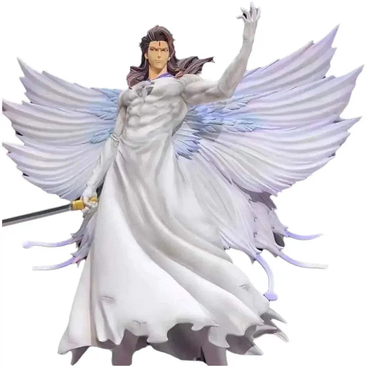 Aizen Sousuke Butterfly Hollowfication Anime Figure Bleach Anime Figurines Statue Collection 31 cm - ToylandEU