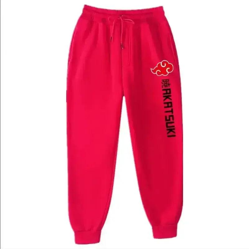  Akatsuki Fleece Jogger Pants Anime Streetwear Cozy Fit -  ToylandEU™