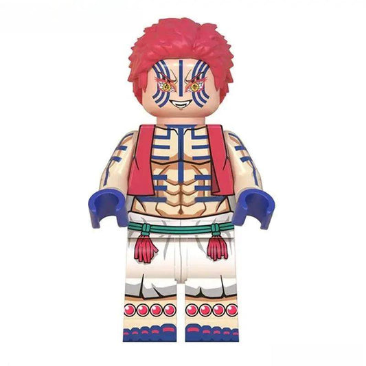 Akaza Demon Anime Slayer Custom Lego Star Wars Minifigures Toys - Minifigure Toys