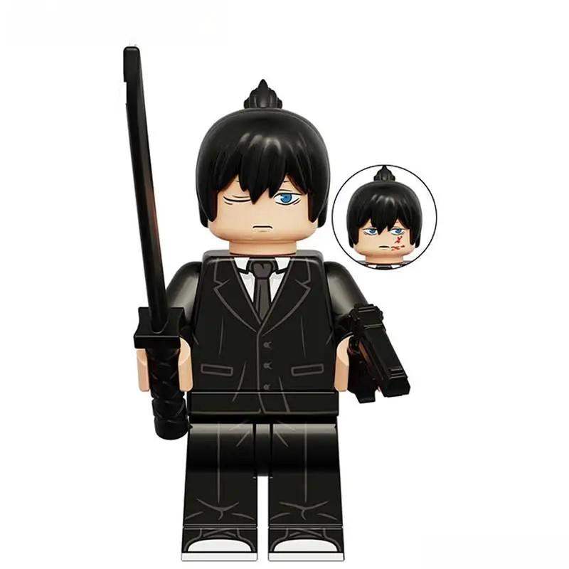 Aki Hayakawa from Chainsaw Man Lego Minifigures Anime toys 2 - Minifigure Toys