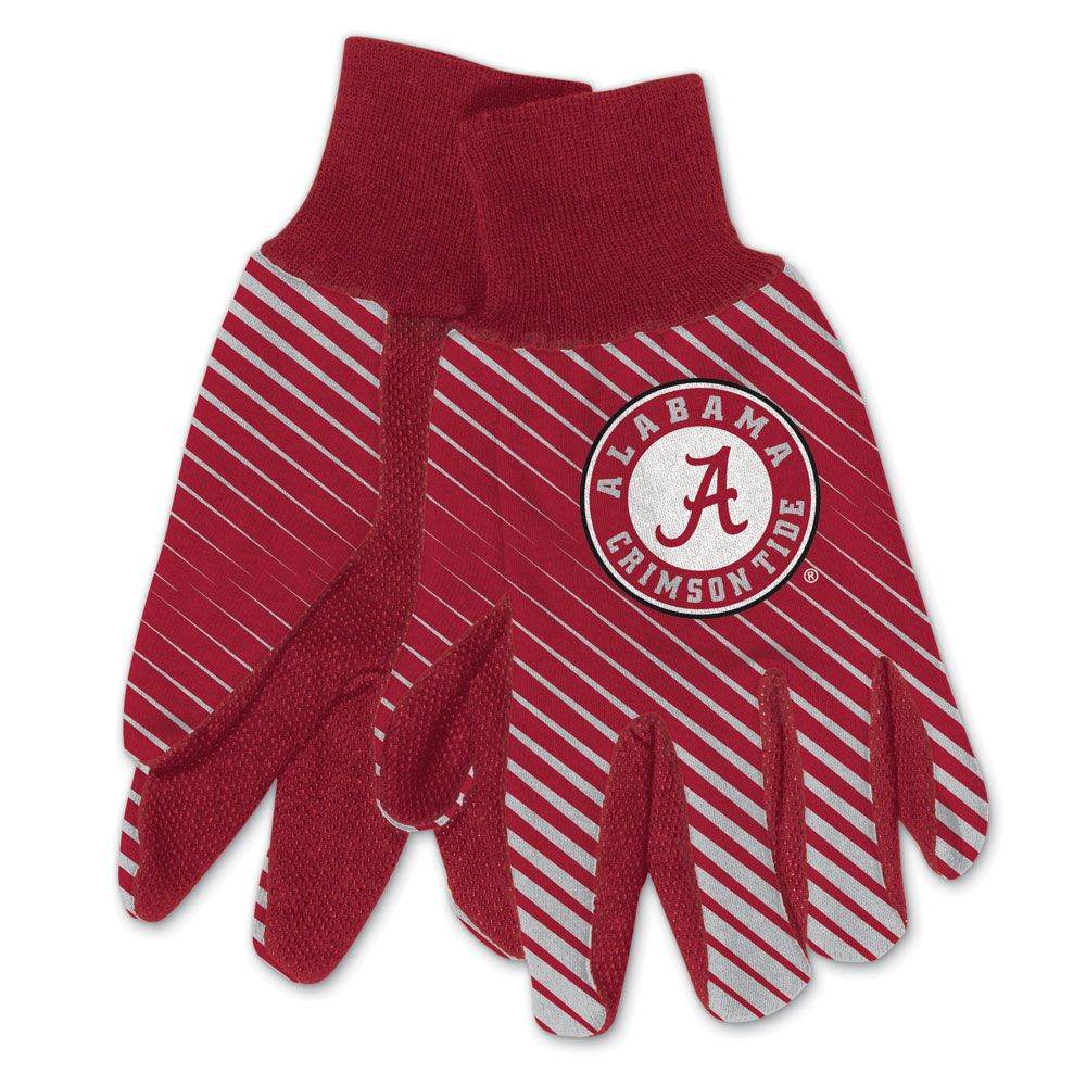 Alabama Crimson Gloves Two Tone Style Adult Size NFL - ToylandEU