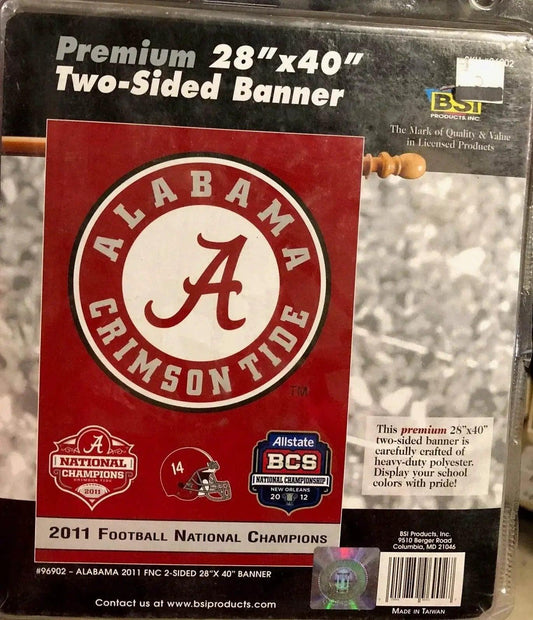  Alabama Crimson Tide 3x5 Flag BSI 2012 National Champ -  ToylandEU™