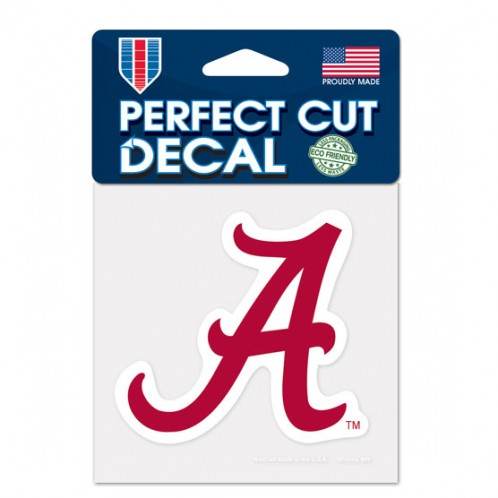 Alabama Crimson Tide 4x4 Perfect Cut Color Exterior Decal - ToylandEU