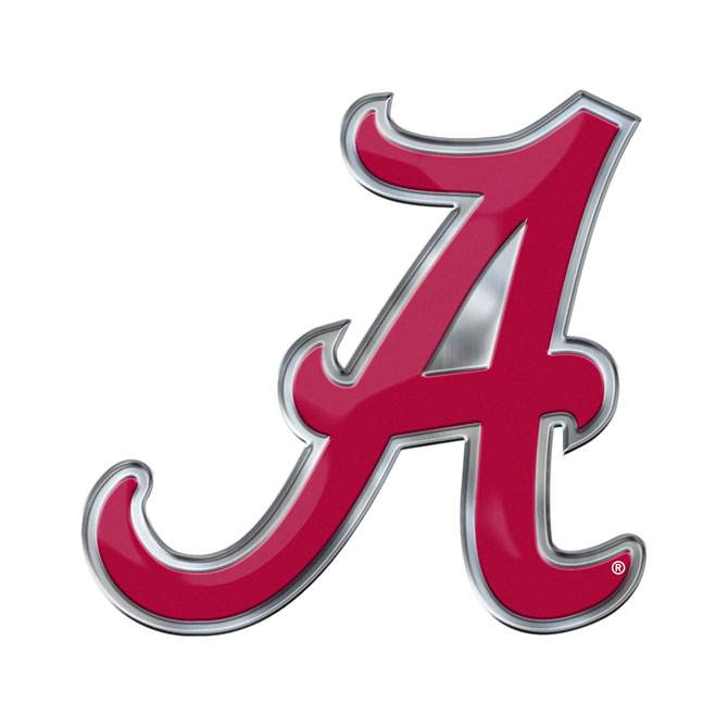 Alabama Crimson Tide Auto Emblem Color Alternate Logo - ToylandEU