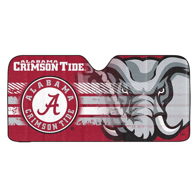 Alabama Crimson Tide Auto Sun Shade 59x27 Reflective UV - ToylandEU