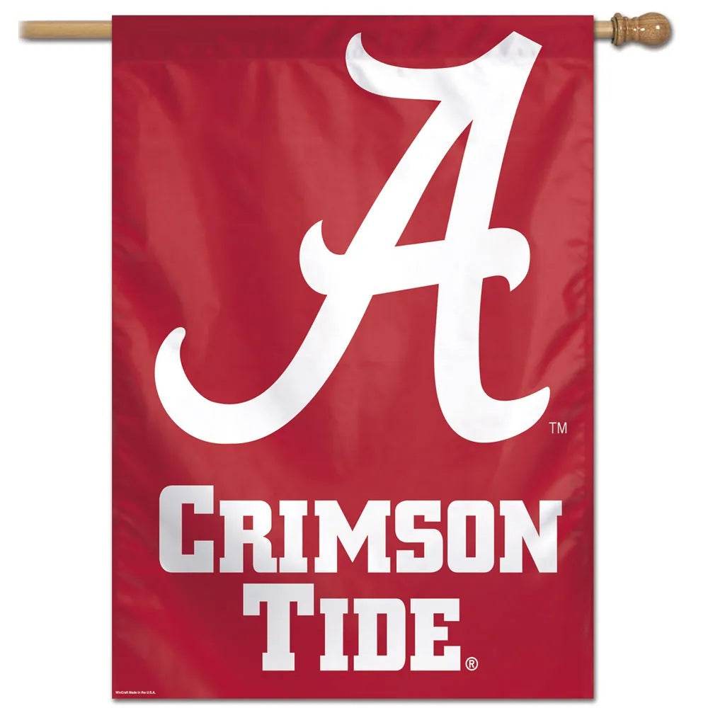 Alabama Crimson Tide Banner 28x40 Vertical Alternate - ToylandEU