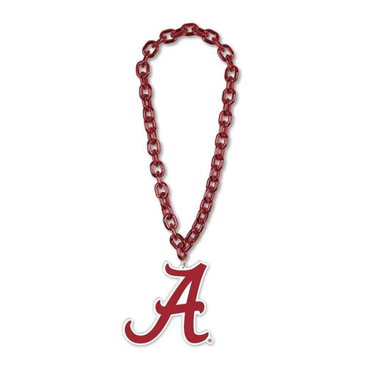  Alabama Crimson Tide Big Fan Chain Necklace 38 Inch -  ToylandEU™
