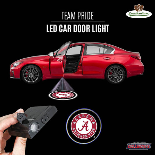Alabama Crimson Tide Car Door Light LED Projector Logo - ToylandEU