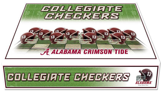 Alabama Crimson Tide Checker Set For Home Game Room Decor - ToylandEU