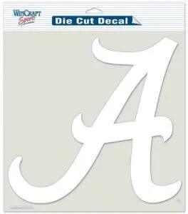  Alabama Crimson Tide Decal 8x8 Die Cut White -  ToylandEU™
