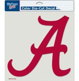 Alabama Crimson Tide Decal 8x8 Perfect Cut Color - ToylandEU