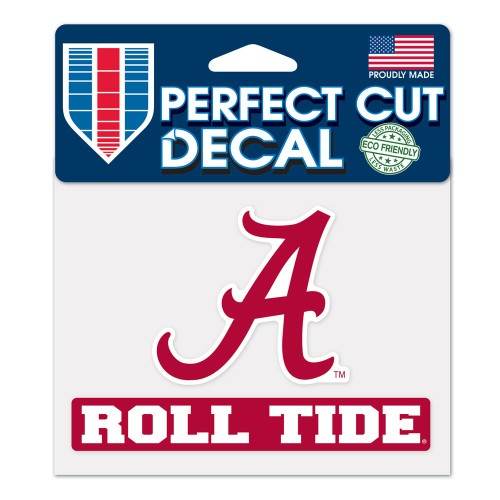 Alabama Crimson Tide Decal Perfect Cut Color Roll Tide - ToylandEU
