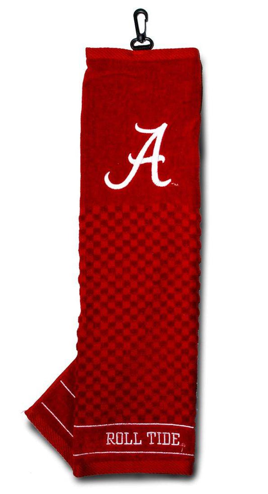 Alabama Crimson Tide Embroidered Golf Towel 16 By 22 Inches - ToylandEU